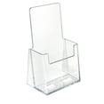 thumbnail image 3 of Azar 252012 Clear Acrylic Trifold Literature Brochure Holder For Counter | Perfect For Pamphlets | Brochures | Menus | Promotions | Literature | Made In USA (Pack of 10), 3 of 5