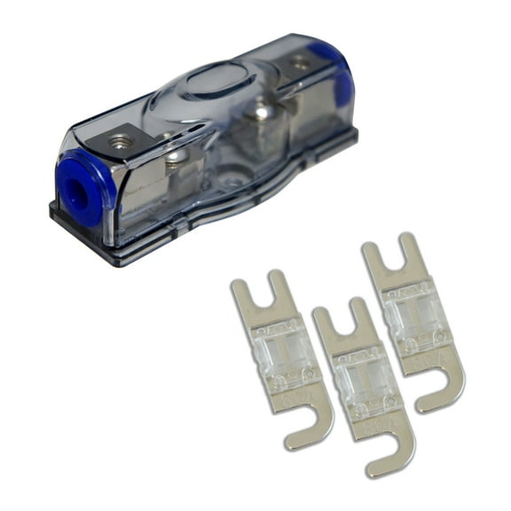 Harmony Audio HA-MIDIFH Car Marine Stereo Mini ANL MIDI Fuseholder 80 Amp Fuses