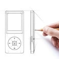 thumbnail image 3 of Audio Player Student Accessories MP3 Battery-operated Mini MP4 Cool Card Reader Energy Saving Language Selection Music Players Black, 3 of 9