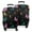 Black Pink Blue, variant on Beige Leaf Butterfly Pattern Luggage Cover Fashion Suitcase Cover Baggage Covers Fit 25-28 Inch Luggage (Go Travel)