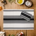 thumbnail image 5 of Hometrends Kitchen Towels 2 pack, 100% Cotton, 18 x 28 in, Black, 5 of 5