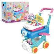 Disney Jr T.O.T.S. 25-inch Nursery Care Stroller, 12 pieces, Officially Licensed Kids Toys for Ages 3 Up, Gifts and Presents