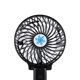 thumbnail image 2 of Ventilador de mano plegable Ventilador de refrigeración de verano con carga USB para acampar Senderismo (Negro), 2 of 3