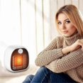 thumbnail image 5 of high qualityPortable Electric Space Heater, PTC Fast Heating Small Space Heater, Cute Portable Space Heater for Office, Home, 5 of 5
