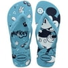 Havaianas Adult Unisex Top Disney Mickey Mouse Flip Flop Sandals, Tranblue, Size 13