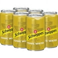 thumbnail image 2 of Schweppes Tonic Water, 7.5 fl oz mini cans, 6 pack, 2 of 5