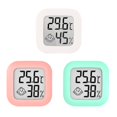 thumbnail image 4 of Eléctrico Mini termómetro digital LCD temperatura humedad medidor higrómetro (verde) Tmvgtek Original, 4 of 5