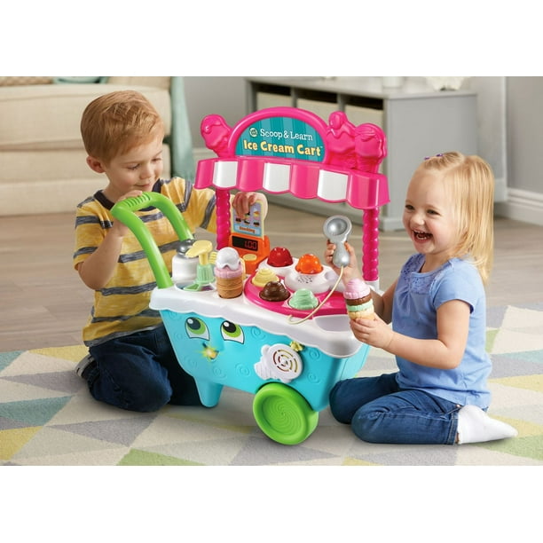 LeapFrog Scoop Learn Ice Cream Cart English Version 2 years 22 pieces