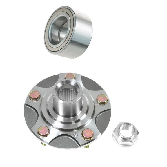 TRQ Rear Wheel Hub & Bearing Kit for 00-09 Honda S2000 S-2000 BHA53217