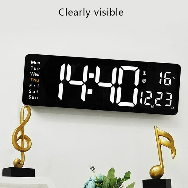 Como Colocar La Hora En Un Reloj Digital De Pared Como Poner Hora