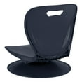 thumbnail image 2 of Shapes 360-Degree Swivel Floor Chair with Back Rest Navy (Pack of 2), 2 of 9