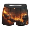 thumbnail image 5 of Uemuo Cool Fire Man Pattern Men's Boxer Briefs,Trunk Anti-Chafing,Comfortable, Durable, and Stylish Underwear-Small, 5 of 9