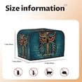 thumbnail image 5 of Fotbe Owl In Blue for Two Slice Toaster Cover, Fingerprint Protector, Super Soft Appliance Cover And Dust Cover,Bread Dust Cover & Fingerprint Protection, 5 of 7