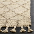 thumbnail image 5 of SAFAVIEH Casablanca Branson Aztec Shag Area Rug, Ivory/Light Grey, 6' x 9', 5 of 5