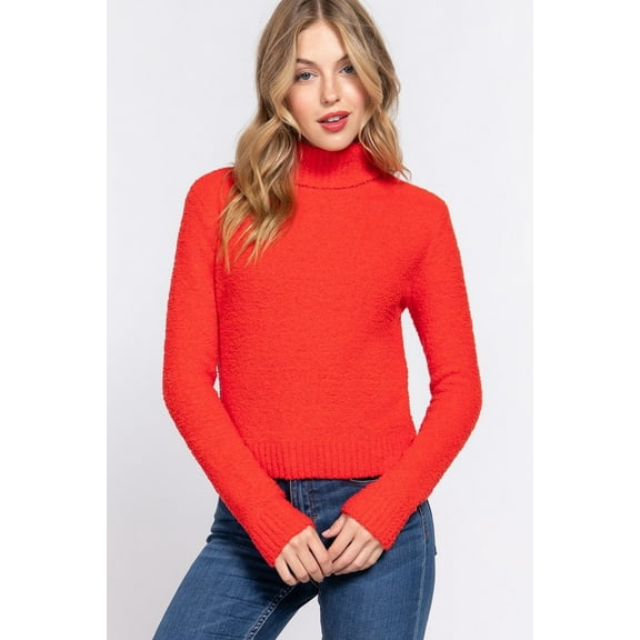 Turtleneck Sweater Top