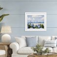 thumbnail image 3 of Stupell Industries Coastal Sails & Hydrangeas White Framed Print Under Glass, 21 x 17, by Sisi and Seb, 3 of 8