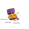 thumbnail image 3 of onlyliua Fin de Temporada Caja de Ensalada de Frutas para Estudiantes Caja de Almuerzo Tipo Sándwich para Niños Caja de Almuerzo Sellada para Adultos, 3 of 6