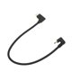 thumbnail image 3 of Mecanografíe al varón del cable de datos de C al cable de extensión de datos de carga rápido masculino 10Gbps del codo 4K 60Hz 11.8in, 3 of 8