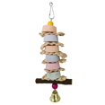thumbnail image 1 of Parrot Hanging Toy Anti-biting Plastic Bell Fun Bird Bite Toy Parrot Chewing Toy, 1 of 10