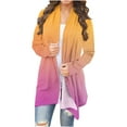 thumbnail image 1 of Vestes de Course pour Femmes à la Mode à Manches Longues Imprimé Floral Cardigan Veste Haut Cardigan Grande Taille en Liquidation, 1 of 6