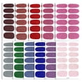 thumbnail image 5 of YTTAL (Buy 2 Get 1 Free)10pcs Glitter Pink Nail Polish Strips, Long-Lasting Nail Stickers for Women, DIY Manicure Kit, Waterproof Nail Art Decals with Shimmer Finish, 5 of 9