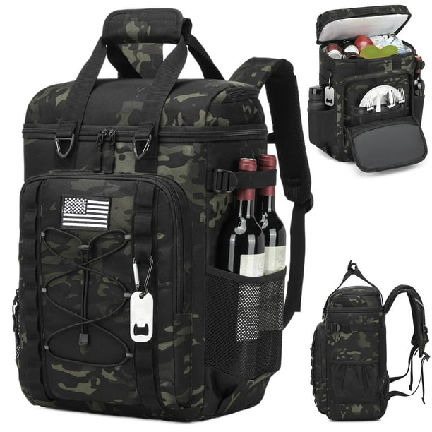 Mochila térmica BISKLNDN 45L táctica a prueba de fugas, camuflaje