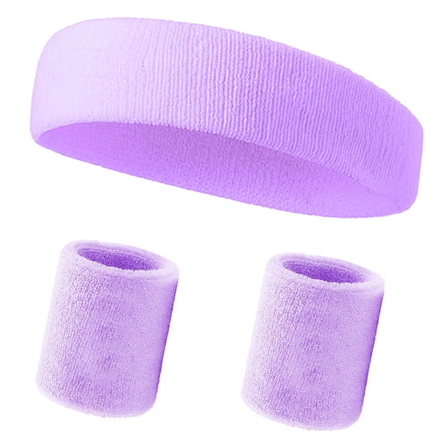 Banda para el sudor Banda para la cabeza deportiva, banda para la cabeza con absorción del sudor, banda para la cabeza con toalla deportiva, juego de toallas de algodón con banda para la