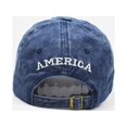 thumbnail image 7 of Midsumdr Sun Hat Baseball Cap for Men and Women Adult Classic American Flag Washed Old Letter American Sunshade Baseball Cap Golf Hat Summer Beach Hat, 7 of 7