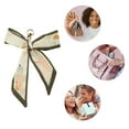 thumbnail image 3 of Unique Bargains 1 Pc Trendy Little Bow Handbag Charm Bag Accessories Khaki Brown, 3 of 5