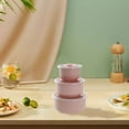 thumbnail image 4 of Baweave Food Storage Containers Clearance! Plastic Food Storage Containers with Lids Small Airtight Containers Square School Lunch Containers for Children Leftover Food Containers Clearan, 4 of 7
