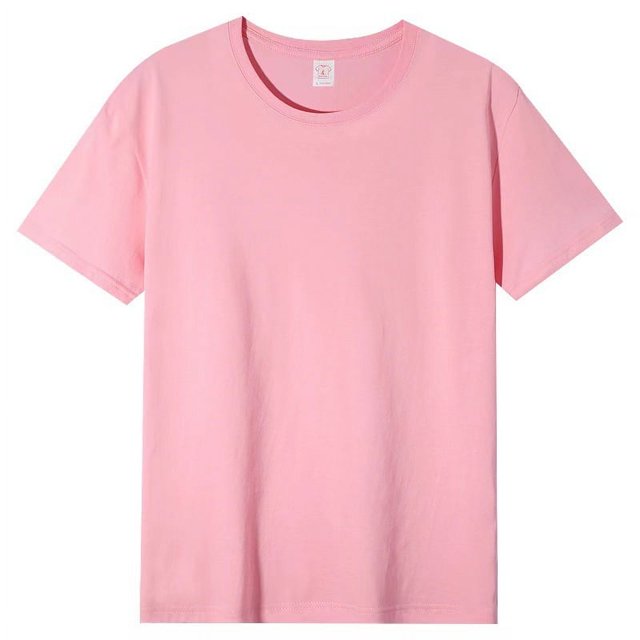 Selected pure cotton round neck parent-child short-sleeved shirt, casual party sports loose top
