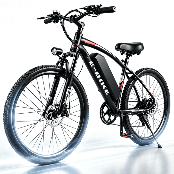 Setohet 26" Electric Bike for Adults , Powerful 750W E Bike with 36V Removable Battery: 7-Speed Mountain Bike ,UL2849