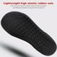 thumbnail image 3 of Zapatillas de deporte anchas de malla para correr, transpirables para entrenar (Negro 42)., 3 of 9