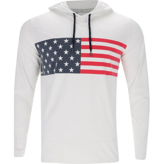 Puma X Volition Flag Hoodie White Glow Outerwear Men M