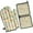 Pioneer Flower-2, variant on Pioneer Flower Kitchen Oven Mitt and Pot Holder Sets 2 Pcs for Baking, Cooking and Grilling, Heat Resistant Up To 392 °F
