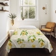 thumbnail image 4 of Yellow Lemons Tapestry for Bedroom Wall Hanging Tapestry, Summer Botanical Fruit Leaves Country Ceiling Backdrop Tapestries Poster Blanket Wall Decor for Teens Room Living Room Dorm 55" x 73", 4 of 8