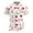 White, variant on Fake Tuxedo Shirts for Men Bowtie Printed Short Sleeve T-Shirt Romantic Love Heart Print Tees Funny Graphic Tee Tops White XL