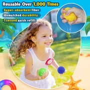CPSYUB Refillable Reusable Water Balloons 60 Pack 2.5 Inch