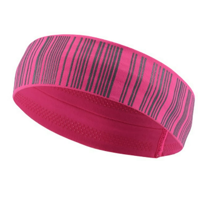 Bangcool Sports Headband Elastic Slip-proof Reflective Sports Sweatband Workout Headband