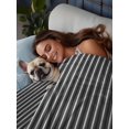 thumbnail image 3 of Twin Flat Sheet 66"x96", Geometric Grey Soft Lightweight Bedding Flat Sheets Only, Abstract Contemporary Minimalist Line Brushed Microfiber Top Bed Sheet, Breathable StainResistant Bedsheets, 3 of 9