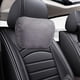thumbnail image 3 of Almohada para el cuello del coche Almohada para el reposacabezas del coche Cómoda y suave Soporte para la cabeza y el cuello Gris, 3 of 6