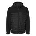 thumbnail image 1 of Dri Duck - Pinnacle Soft Shell Puffer Jacket - 5324 - Xl - Black, 1 of 1