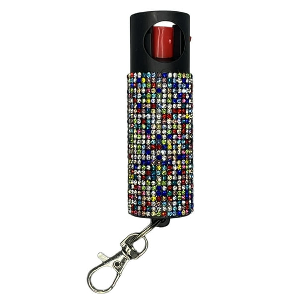 Autodificador Pepper Spray Seguridad Llave 20 Ml Plástico Reutilizable para Mujeres