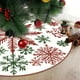 thumbnail image 4 of Washable Christmas Tree Skirt Christmas Tree Rug Decor Short Pile High-Definition Printed Christmas Tree Skirt, 4 of 6