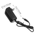 TOXMENT Replacement 12v Power Supply Ac 100240v To Dc 12v Power Adapter Charger Us Plug