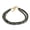 1.African pine, variant on Natural multi-strand beaded bracelet, lightweight handmade gemstone jewelry, hypoallergenic, 8-inch gold-plated, stylish everyday wear.