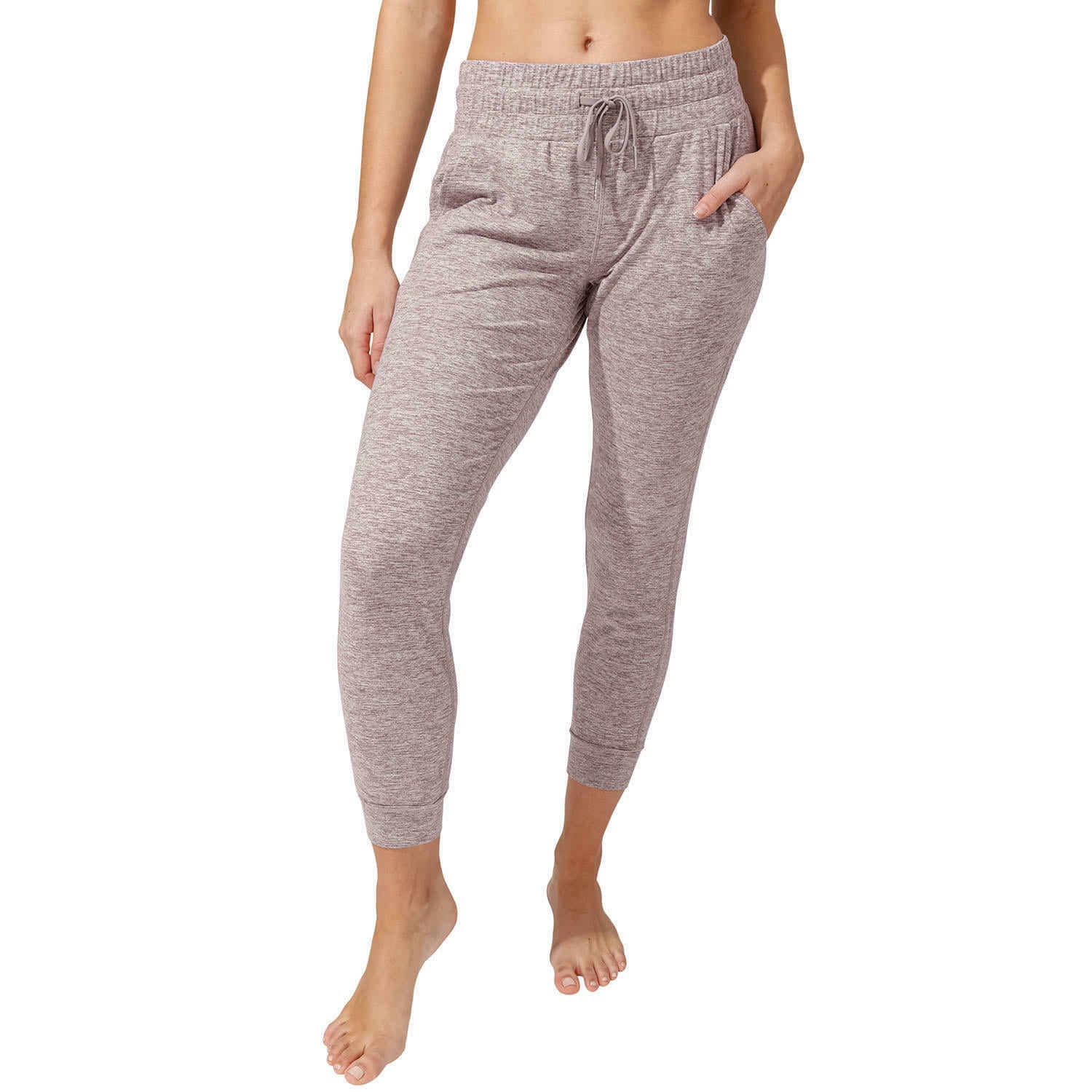 Active Life Women's Super Soft Jogger Athletic Pant (Heather Blush, XL
