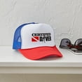 thumbnail image 4 of CafePress - Certified Diver - Adjustable Unisex Printed Trucker Hat with Mesh Back, 4 of 10