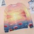 thumbnail image 6 of Butterfly Womens Oversized Sweatshirts Hoodies Crewneck Casual Tops Comfy FallWinter Clothes 2024, 6 of 7