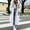 White, variant on WIZUTIZ Women's Solid Color Full-Length Zip Up Hoodie Maxi Cardigan Coat Oversized Long Sleeve Pockets Casual Winter Warm Loungewear Outerwear